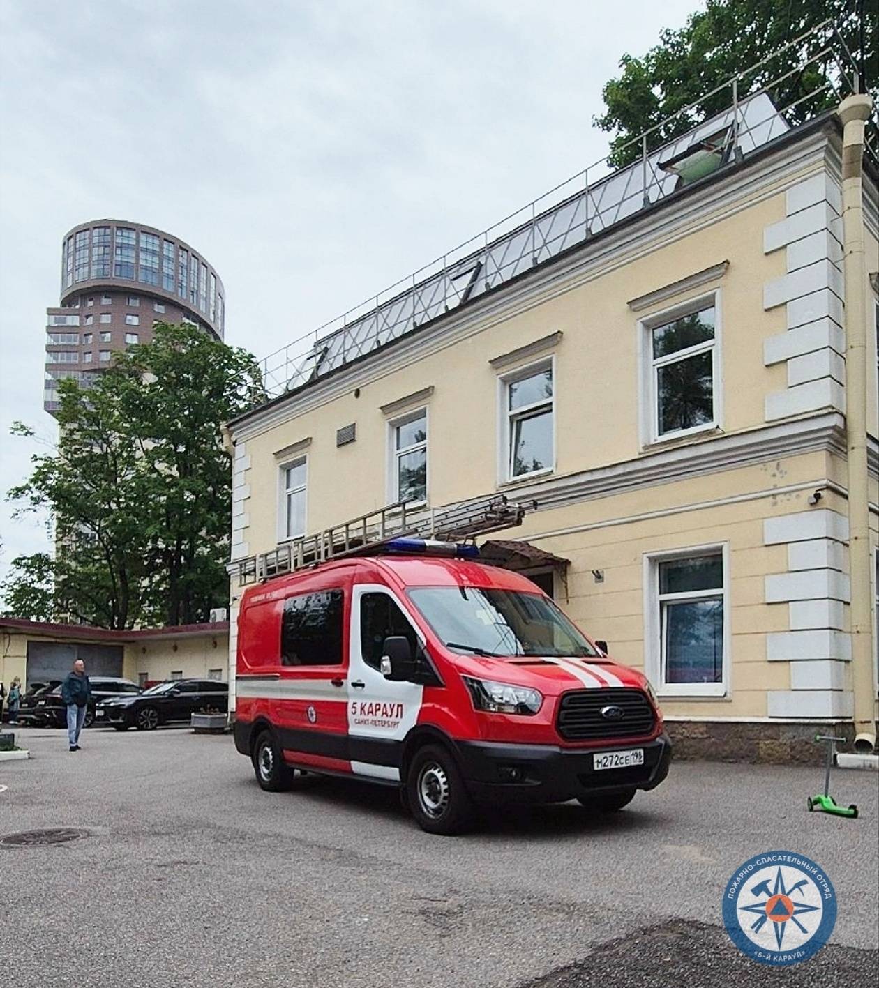 🔥 Пожарно-тактическая тренировка в СПб Н